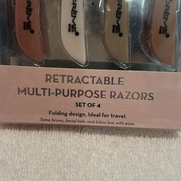 Crème Shop retractable multi purpose razors NIB - Picture 2 of 3